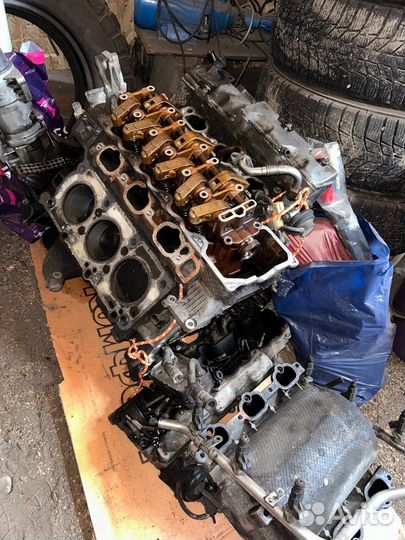 Двигатель на запчасти mercedes м112, 2.4