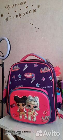 Школьный рюкзак для девочки