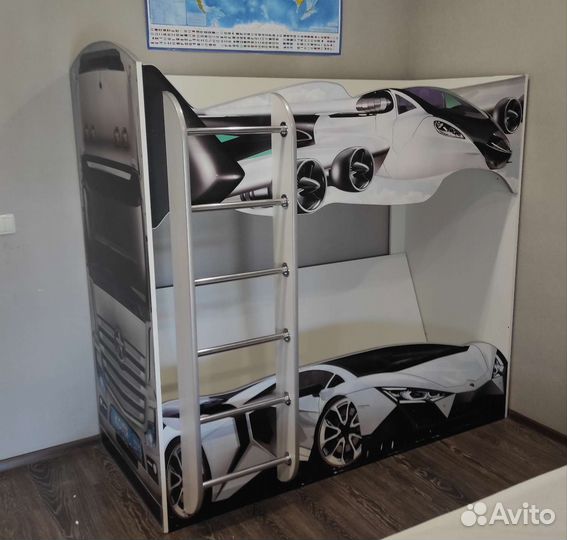 Двухярусная кровать детская
