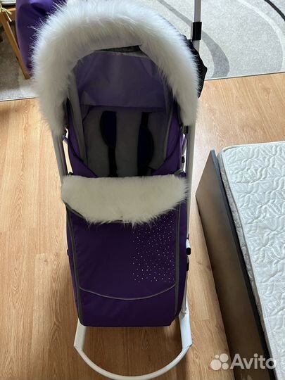 Коляска санки