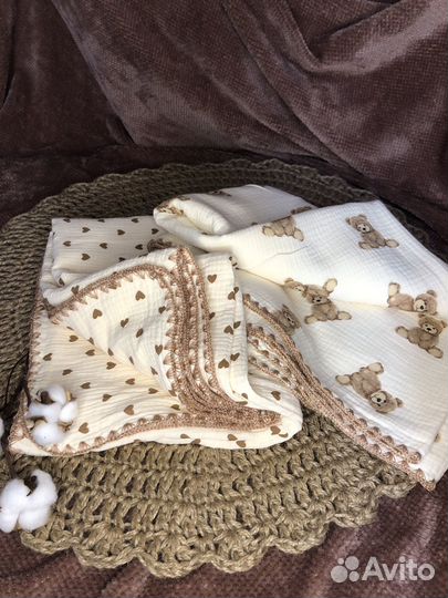 Муслиновый плед