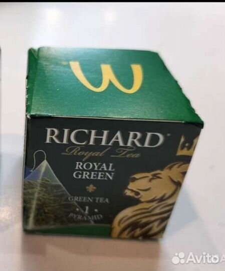 Чай из Макдональдса в пирамидке Richard Royal