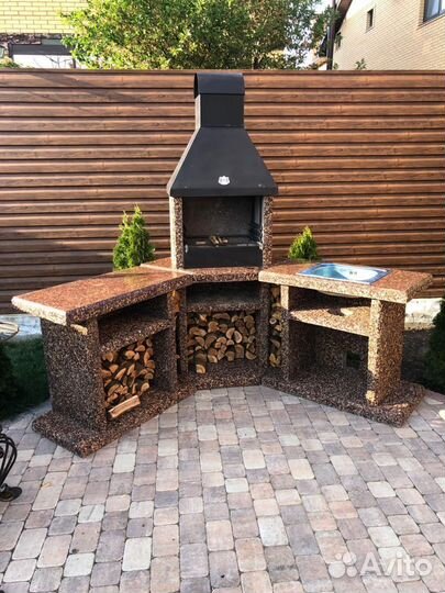 Модульные печи барбекю, гриль, мангал