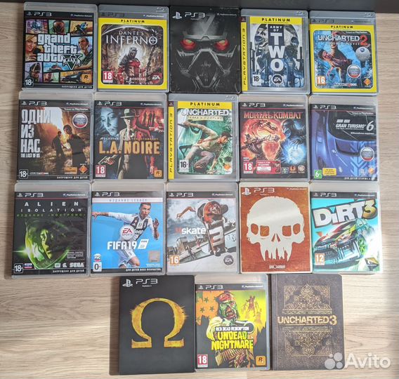 Диски Playstation 3