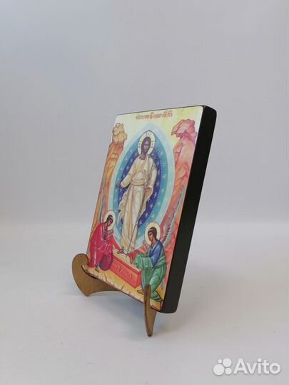 Воскресение Христово, 15x20x1,8 см, арт Ик19000