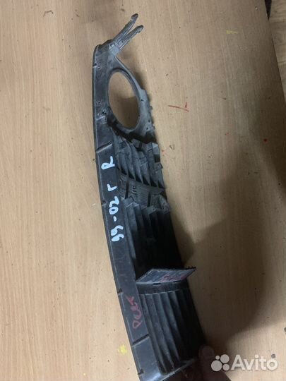 Решетка в бампер правая audi a6 c5 рестайлинг