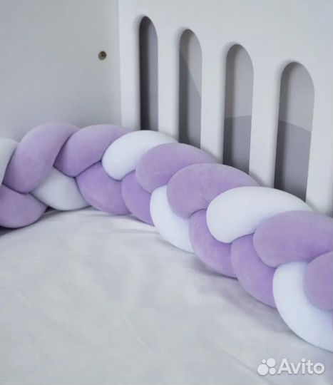 Бортик коса в кроватку 230см