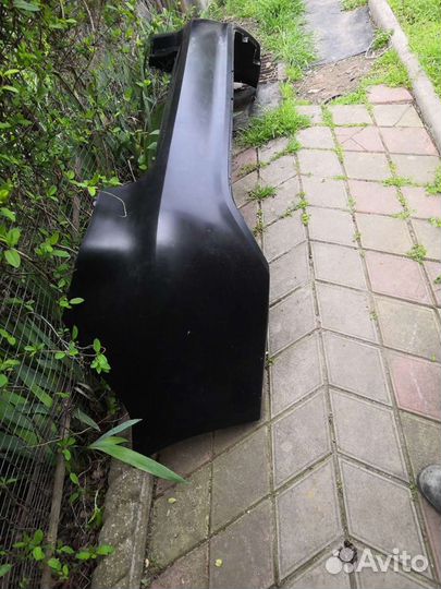 Бампер kia rio задний