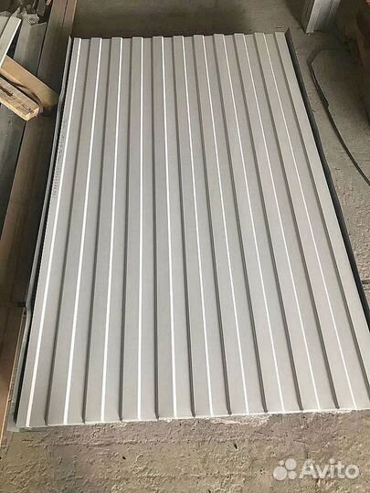 Профнастил С8 Белый 0,5 цена за лист