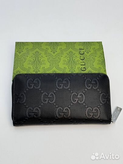 Мужское кожаное портмоне Gucci