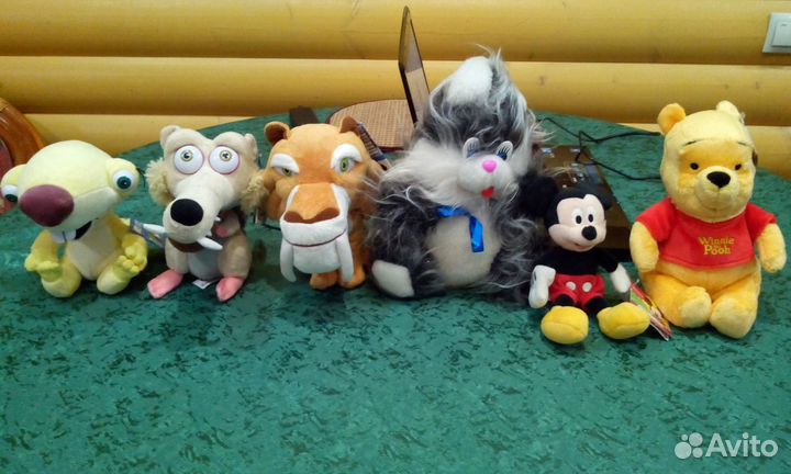 Детские мягкие игрушки Ледниковый период