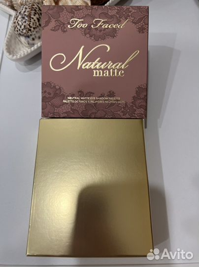Тени Too faced natural matte