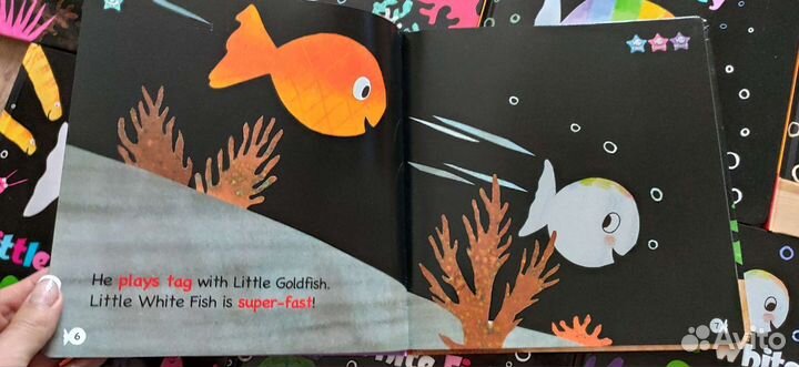 Little white fish. Английские книги для малышей