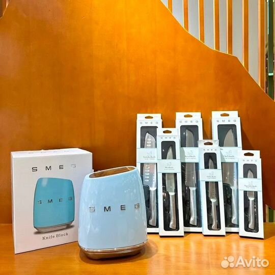 Набор кухонных ножей Smeg