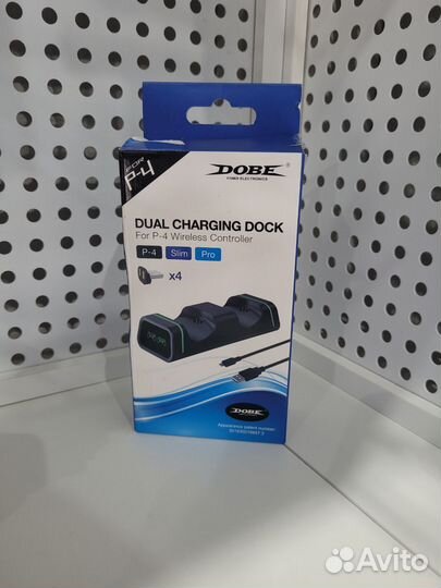 Зарядная станция для геймпадов PS4 Dual Charging