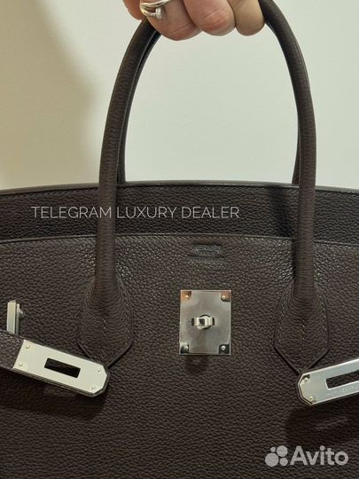 Сумка Hermes Birkin 35 Barenia Faubourg Ebene