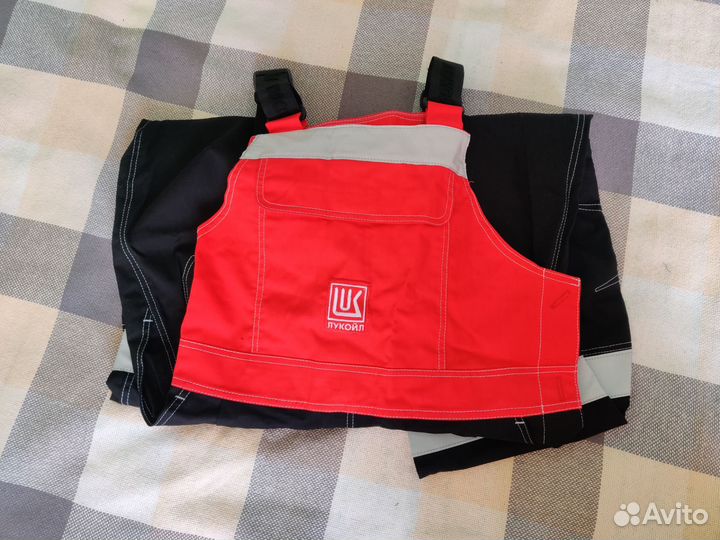 Спецодежда лукойл полукомбинезон летний