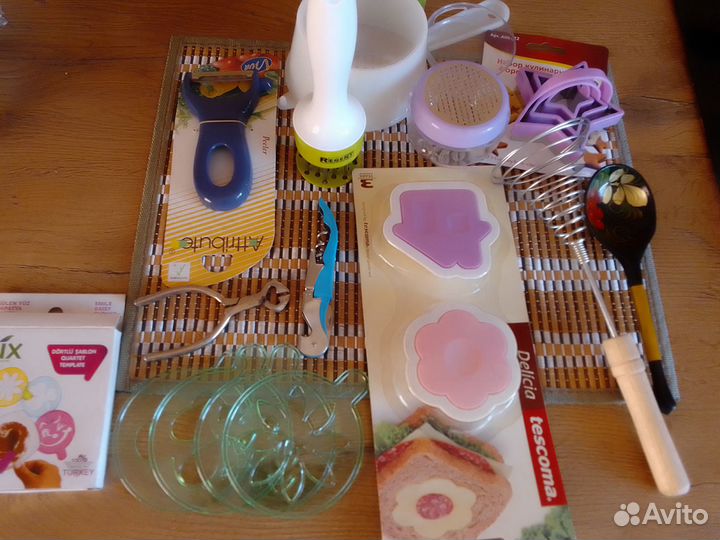 Кухонные приспособления, формочки для вырезания