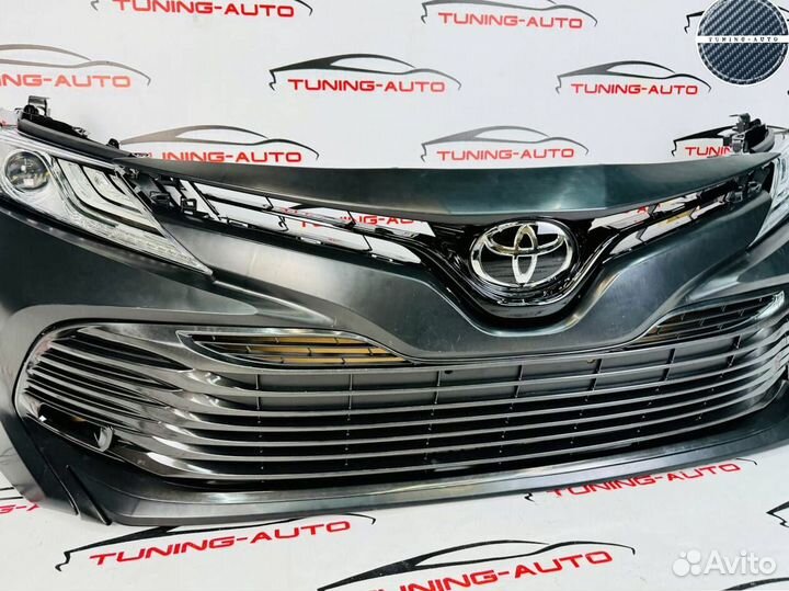 Бампер + фары Toyota Camry 70