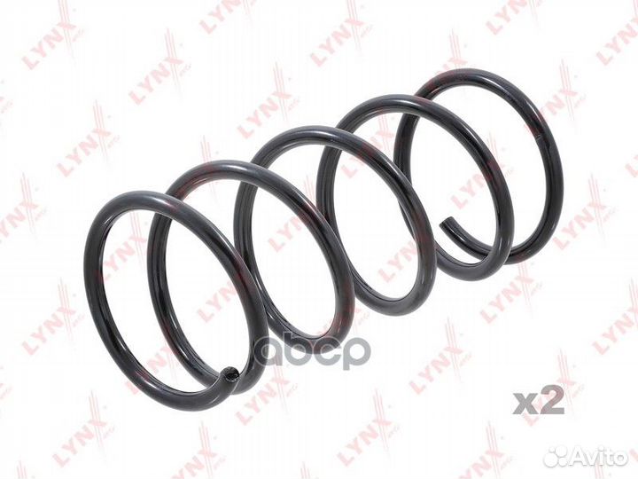 Пружины подвески перед прав/лев hyindai Santa