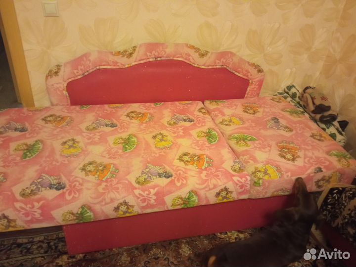 Детская кроватка диван