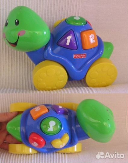 Интерактивная черепаха fisher-price