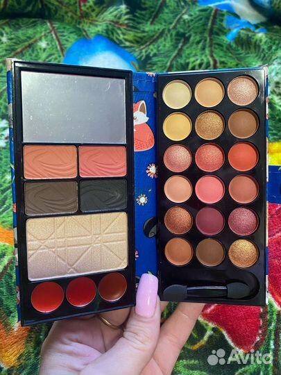 Палитра для макияжа 6в1