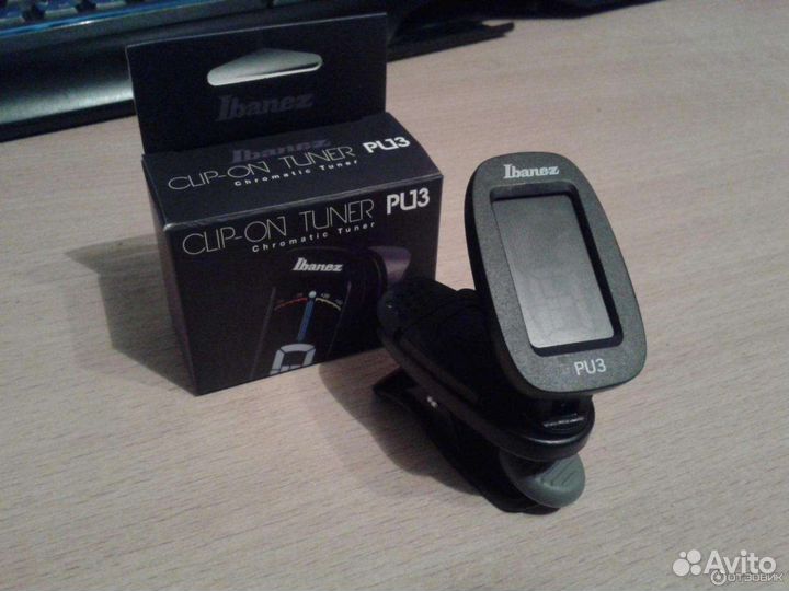 Хроматический Clip-on tuner Ibanez PU3
