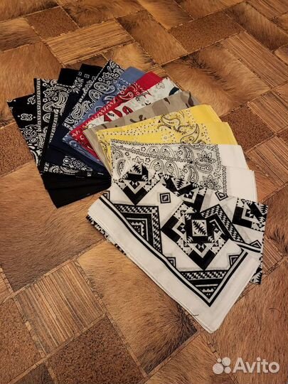 Новые Банданы хлопок 15шт