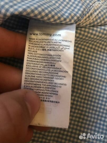 Рубашка tommy hilfiger