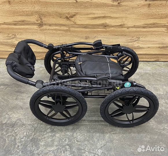 Коляска luxmom cobabe-6300L экокожа 2В1