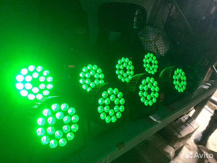 LED par 18x10 rgbw - светодиодные парики