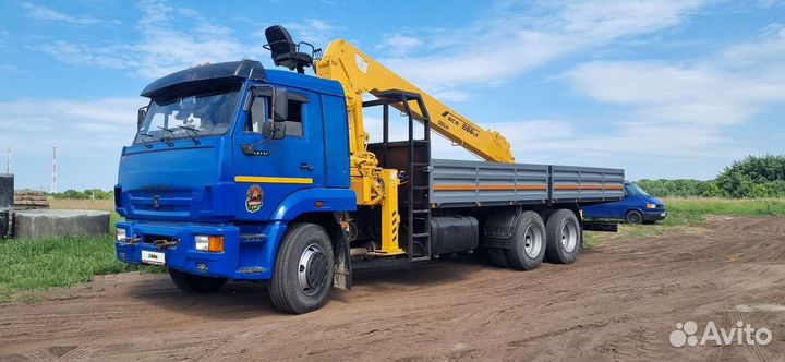 КамАЗ 65117 с КМУ, 2012