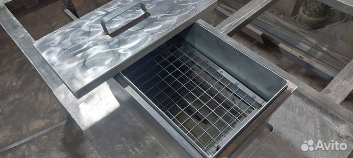 Коптильня без гидрозатвора