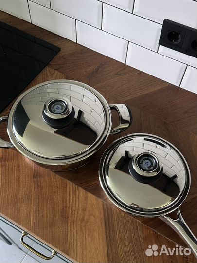 Набор сковородка и кастрюля Bauer