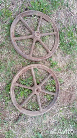 Колеса старинные