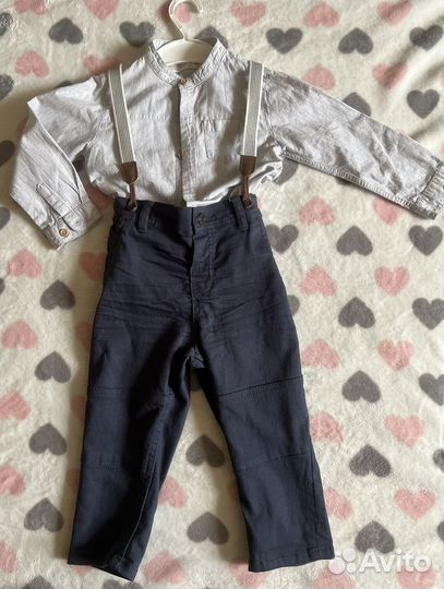 Брендовые вещи на мальчика 86-92 zara hm