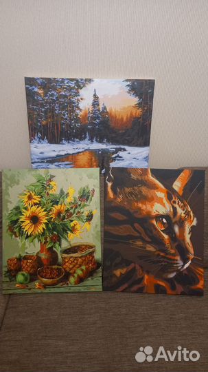 Картины по номерам готовые