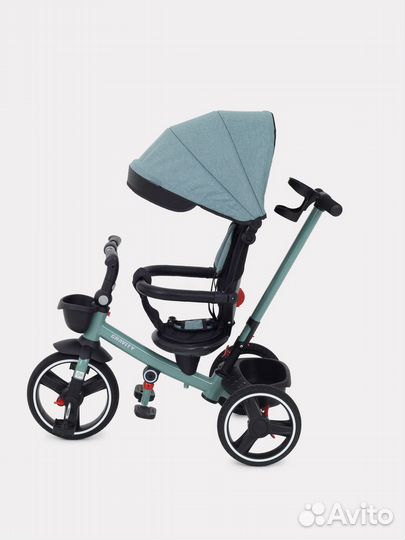 Детский трехколесный велосипед gravity Ocean green