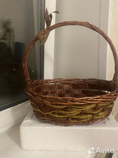 Корзины плетёные
