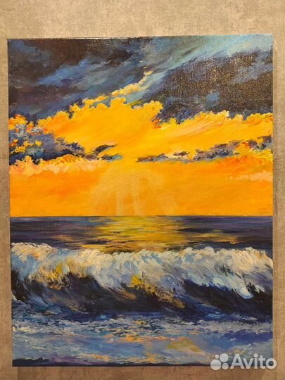 Картины акрилом на холсте