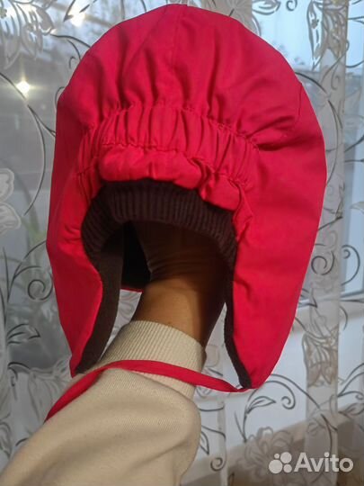 Шапка зимняя для девочки 54 56