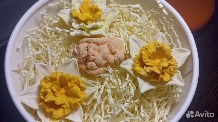 Мыло ручной работы букеты