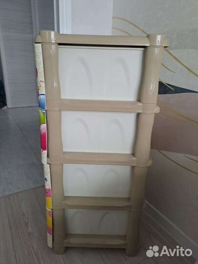 Комод детский пластиковый