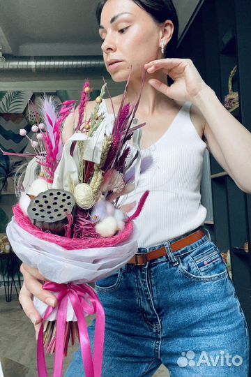 Букет из сухоцветов