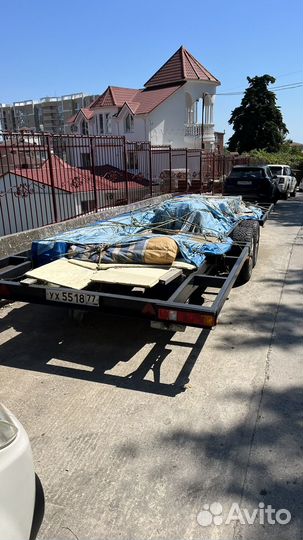 Прицеп трал (тяжеловоз) GTS-Trailer 71493-0000010, 2020