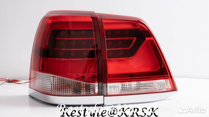 Стопы Toyota Land Cruiser 200 08-15г Стиль 16г