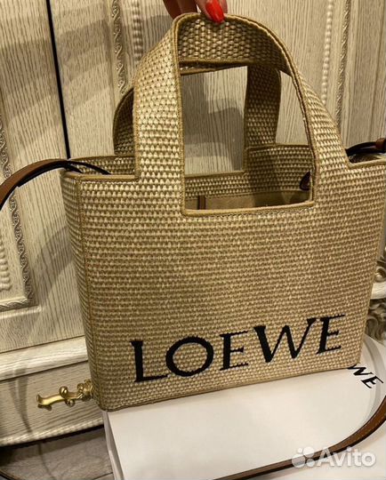 Сумка женская соломенная