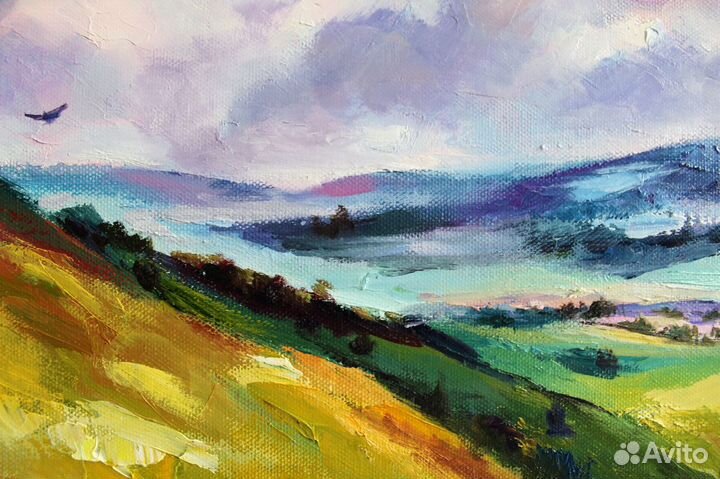 Картина маслом на холсте 