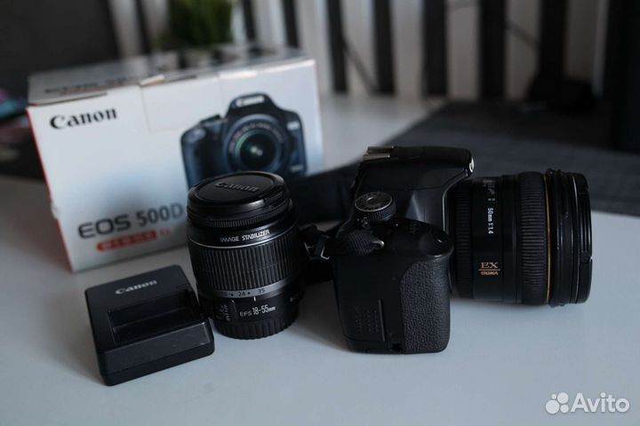 Canon eos 500d, объектив Sigma EX 50мм 1:4